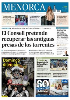EL CONSELL PRETENDE RECUPERAR LAS ANTIGUAS PRESAS DE LOS TORRENTES