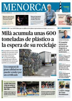 MILÀ ACUMULA UNAS 600 TONELADAS DE PLÁSTICO A LA ESPERA DE SU RECICLAJE