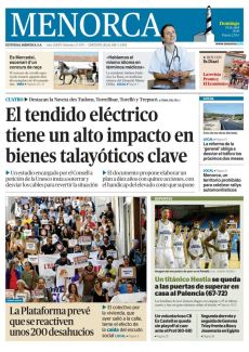 EL TENDIDO ELÉCTRICO TIENE UN ALTO IMPACTO EN BIENES TALAYÓTICOS CLAVE