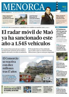 EL RADAR MÓVIL DE MAÓ YA HA SANCIONADO ESTE AÑO A 1.545 VEHÍCULOS