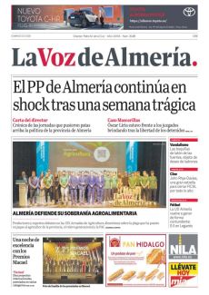 ALMERÍA DEFIENDE SU SOBERANÍA AGROALIMENTARIA PRODUCTORES Y EXPERTOS DEBATEN EN LAS XIX JORNADAS DE AGRICULTURA ALMERIENSE SOBRE LA PLAGA QUE HA PUESTO EN JAQUE AL AGRICULTOR DE LA PROVINCIA, EL RELEVO GENERACIONAL Y LA PAC