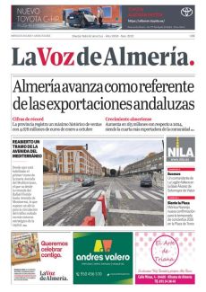 ALMERÍAAVANZACOMOREFERENTE DELASEXPORTACIONESANDALUZAS