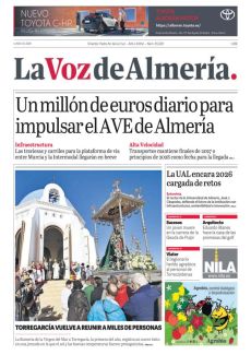 UN MILLÓN DE EUROS DIARIO PARA IMPULSAR EL AVE DE ALMERÍA