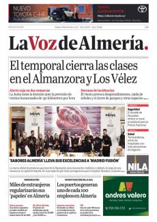 EL TEMPORAL CIERRA LAS CLASES EN EL ALMANZORA Y LOS VÉLEZ
