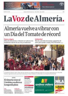 ALMERÍA VUELVE A VIBRAR CON UN DÍA DEL TOMATE DE RÉCORD