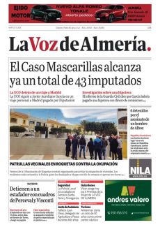 EL CASO MASCARILLAS ALCANZA YA UN TOTAL DE 43 IMPUTADOS