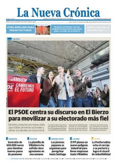 EL PSOE CENTRA SU DISCURSO EN EL BIERZO PARAMOVILIZAR A SU ELECTORADO MÁS FIEL