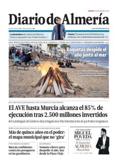 EL AVE HASTA MURCIA ALCANZA EL 85% DE EJECUCIÓN TRAS 2.500 MILLONES INVERTIDOS LA CONFIGURACIÓN DEL PODER EN LOS AYUNTAMIENTOS DE ALMERÍA