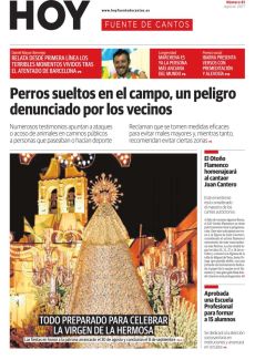 Fuente de Cantos - Ago. 2017