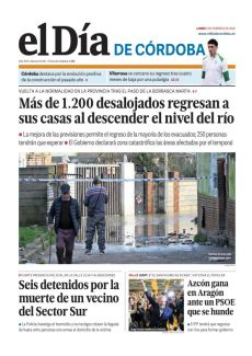 MÁS DE 1.200 DESALOJADOS REGRESAN A SUS CASAS AL DESCENDER EL NIVEL DEL RÍO