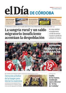 FRENAZO A LA BUENA RACHA