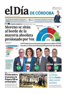 MORENO SE SITÚA AL BORDE DE LA MAYORÍA ABSOLUTA PRESIONADO POR VOX