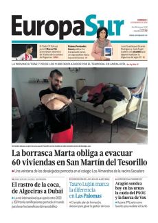 LA BORRASCA MARTA OBLIGA A EVACUAR 60 VIVIENDAS EN SAN MARTÍN DEL TESORILLO