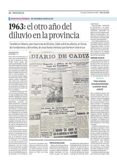 1963: EL OTRO AÑO DEL DILUVIO EN LA PROVINCIA