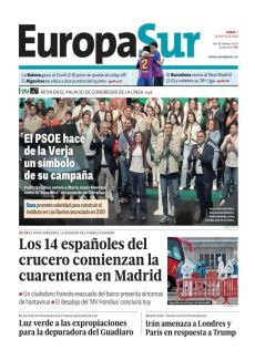 EL PSOE HACE DE LA VERJA UN SÍMBOLO DE SU CAMPAÑA