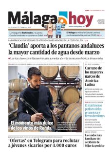 ‘CLAUDIA’ APORTA A LOS PANTANOS ANDALUCES LA MAYOR CANTIDAD DE AGUA DESDE MARZO