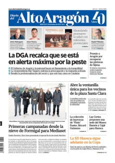 PRIMERAS CAMPANADAS DESDE LA NIEVE DE FORMIGAL PARA MEDIASET