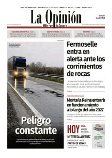 PELIGRO CONSTANTE FERMOSELLE ENTRA EN ALERTA ANTE LOS CORRIMIENTOS DE ROCAS