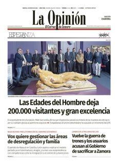 LAS EDADES DEL HOMBRE DEJA 200.000 VISITANTES Y GRAN EXCELENCIA