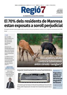 EL 70% DELS RESIDENTS DE MANRESA ESTAN EXPOSATS A SOROLL PERJUDICIAL