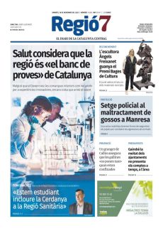 SALUT CONSIDERA QUE LA REGIÓ ÉS «EL BANC DE PROVES» DE CATALUNYA