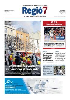 UN INCENDI FA EVACUAR 28 PERSONES AL NUCLI ANTIC