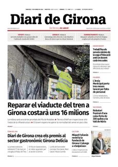 REPARAR EL VIADUCTE DEL TREN A GIRONA COSTARÀ UNS 16 MILIONS