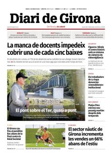 EL PONT SOBRE EL TER, QUASI A PUNT