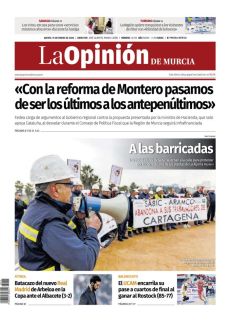 «CON LA REFORMA DE MONTERO PASAMOS DE SER LOS ÚLTIMOS A LOS ANTEPENÚLTIMOS»