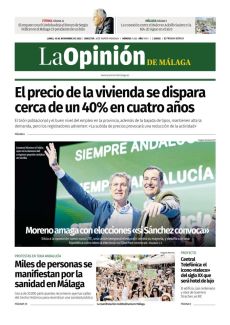 MILES DE PERSONAS SE MANIFIESTAN POR LA SANIDAD EN MÁLAGA