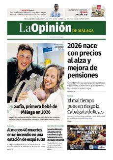 SOFÍA, PRIMERA BEBÉ DE MÁLAGA EN 2026