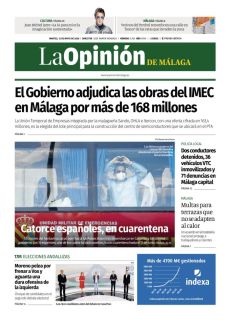 CATORCE ESPAÑOLES, EN CUARENTENA