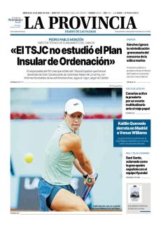 «EL TSJC NO ESTUDIÓ EL PLAN
INSULAR DE ORDENACIÓN»