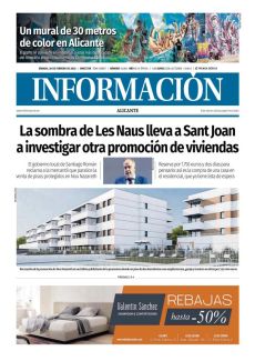 LA SOMBRA DE LES NAUS LLEVA A SANT JOAN A INVESTIGAR OTRA PROMOCIÓN DE VIVIENDAS