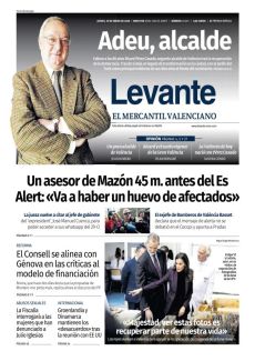 UN ASESOR DE MAZÓN 45 M. ANTES DEL ES ALERT: «VA A HABER UN HUEVO DE AFECTADOS»