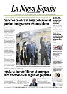 SÁNCHEZ CELEBRA EL AUGE POBLACIONAL POR LOS INMIGRANTES: «VAMOS BIEN»