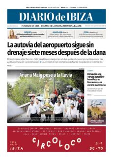LA AUTOVÍA DEL AEROPUERTO SIGUE SIN DRENAJE SIETE MESES DESPUÉS DE LA DANA
