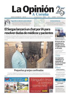 EL SERGAS LANZARÁ UN CHAT POR IA PARA RESOLVER DUDAS DE MÉDICOS Y PACIENTES